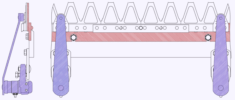 Grafik eines Schneidewerks