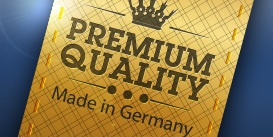Logo mit der Aufschrift Premium Quality